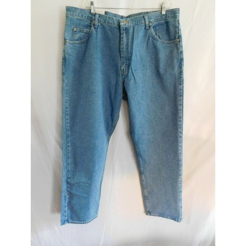Wrangler Hero 5 Pocket 100% Cotton Work Denim Jeans Size 42 x 32 ~NEW~